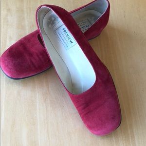 Nordstrom Preview Collection Snub-toed Pumps